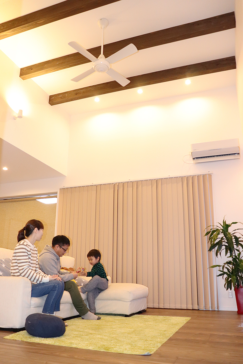 「家族とつながる平屋の家」宮崎市S邸
